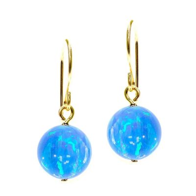 YME-92 Opal Hook Earrings - Yaron Morhaim