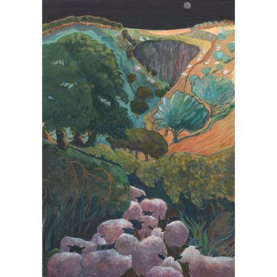 3505C Moonlit Flock - Sue Onley
