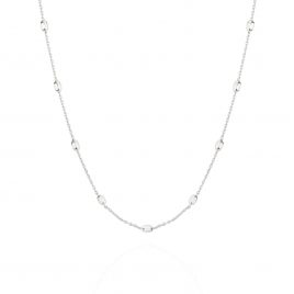 MON-57 Faceted Satellite Chain Necklace – Mounir