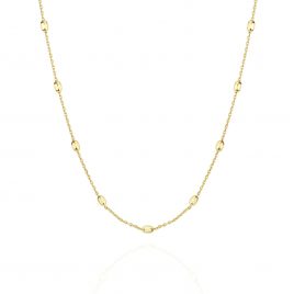 MON-58 Faceted Satellite Chain Necklace – Mounir