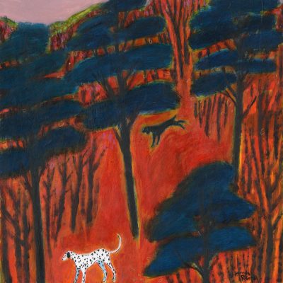 3562C Woodland Dog Walk - Hannah Roberts