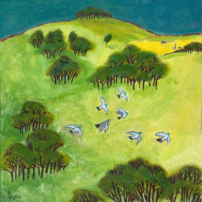 3569C Summer Dog Walk - Hannah Roberts