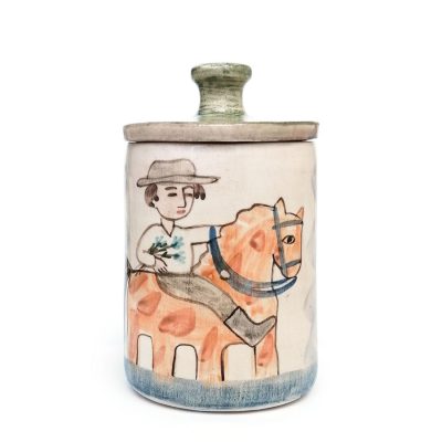 4056X Small Lidded Pot - Ori Ceramics