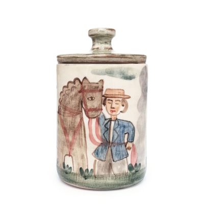 4057X Small Lidded Pot - Ori Ceramics