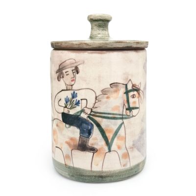 4058X Medium Lidded Pot - Ori Ceramics