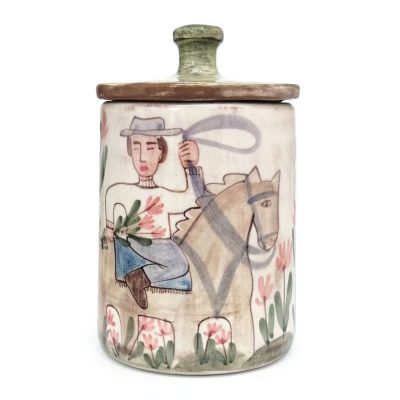 4059X Medium Lidded Pot - Ori Ceramics