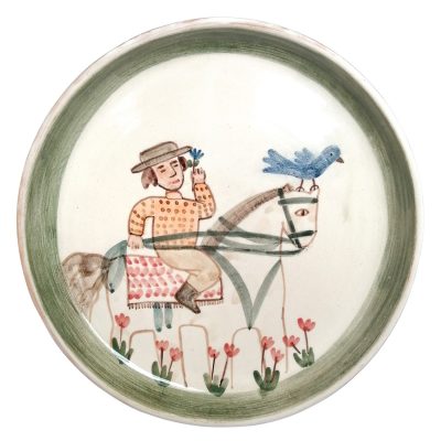 4082X Large Plate - Ori Ceramics