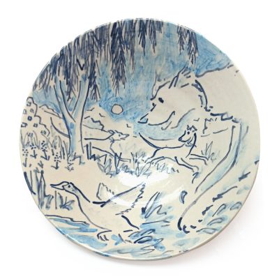 4169C Chasing Ducks Bowl - Josse Davis