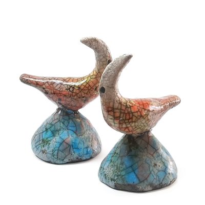 4184C Pair of Pale Birds - Josse Davis