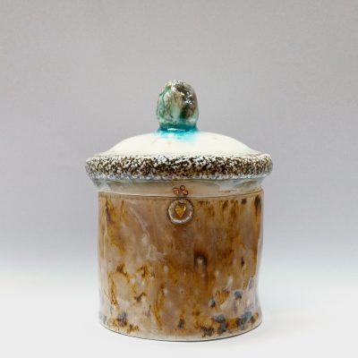 4649C Lidded Pot - Sarah Heywood