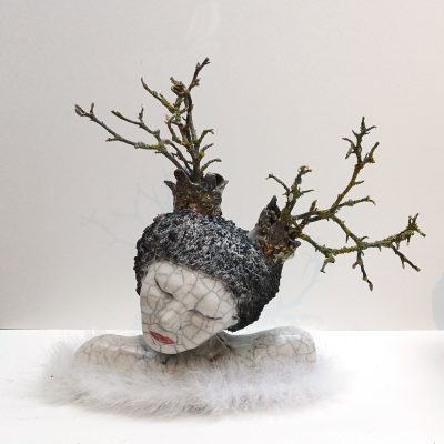 4634C Reindeer Girl - Sue Calcutt