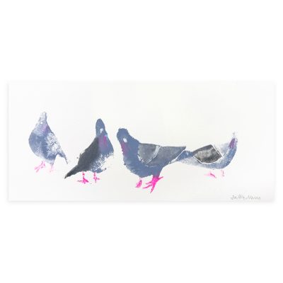 4714C Four Pigeons - Sally Muir