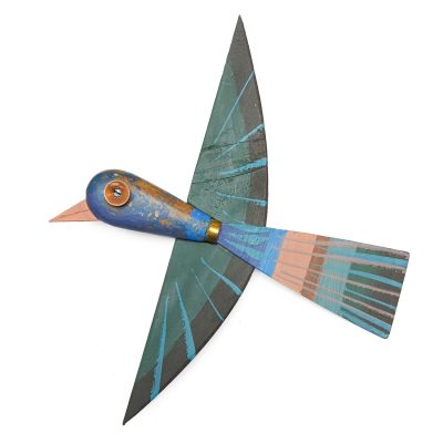 4765C Blue Tool Bird - Rachel Sumner