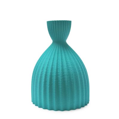 3d Printed Mini Vase - KT 17 Aqua - Keeley Traae