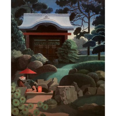 4782C Japanese Garden at Kew 114/200 (A4) - Ophelia Redpath