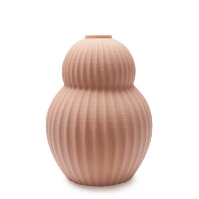3d Printed Mini Vase - KT 14 Marshmallow - Keeley Traae