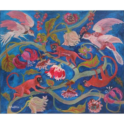 4921C Red Monkeys - Sarah Raphael Balme