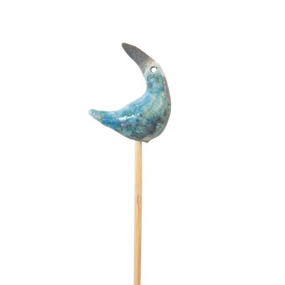 5111C Bouquet Birds - Blue and Black with Black Beak - Josse Davis