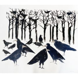 5320C  Corvids and Winter Trees – Sally Muir