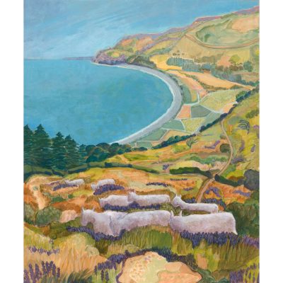 5410C Pines above Porlock Bay - Sue Onley