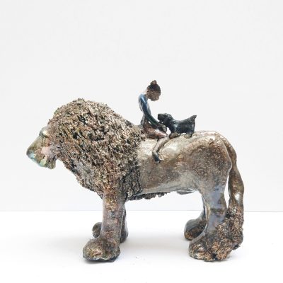 5438C Lion Rider - Sue Calcutt