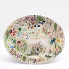 5450C Winnie, a sort of Whippet – Plate – Amelia Tuttiett