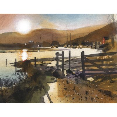 5461C High Tide - Porlock Weir Sunrise - Leo Davey