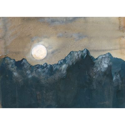 5556C Full Moon on the Mountain - Elizabeth A Fox