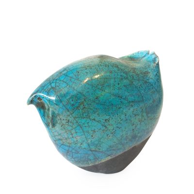 5575C Large Turquoise Bird - Liz Armstrong