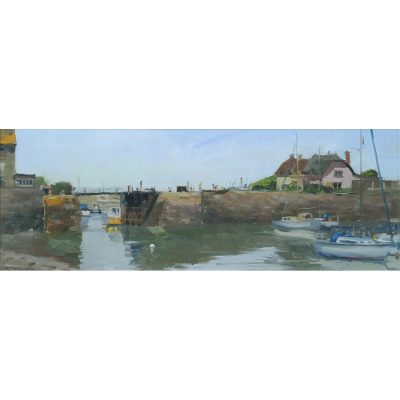 5729C Inner Harbour Reflection, Porlock Weir - Ian Price