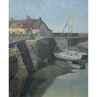 5731C 2pm Shadows, Porlock Weir - Ian Price