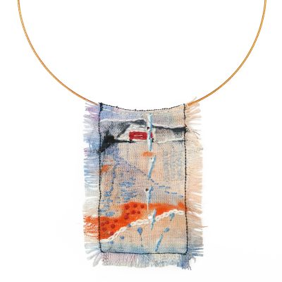 5740C Embroidered Necklace - Laurence Rowlands