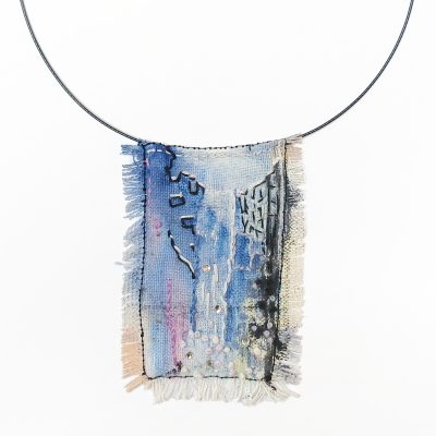 5741C Embroidered Necklace - Laurence Rowlands