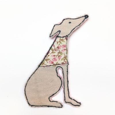 5789C Hound Brooch - Gina Selene