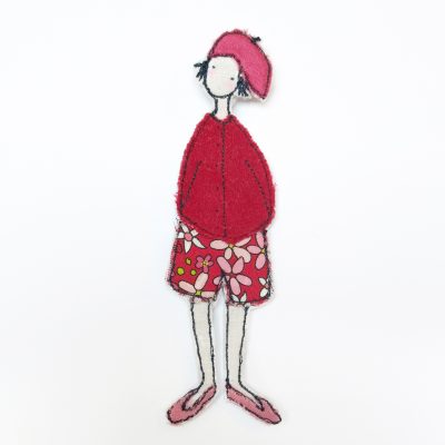 5804C Girl Brooch - Gina Selene