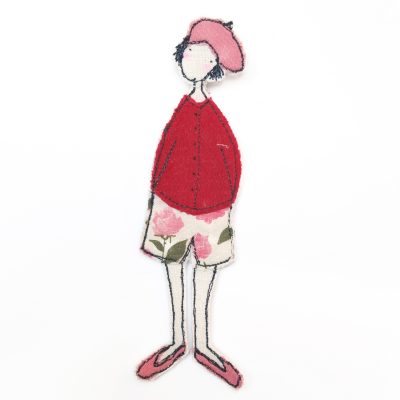 5805C Girl Brooch - Gina Selene