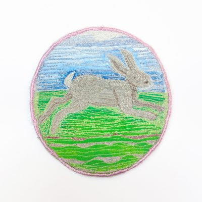 5807C Hare Brooch - Gina Selene